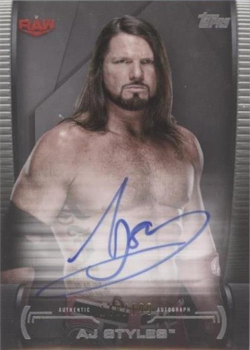 2021 Topps WWE Undisputed - AJ Styles #A-AS
