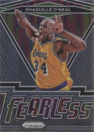 2020-21 Panini Mosaic Shaq Shaquille O'Neal Finals MVP SILVER HOLO