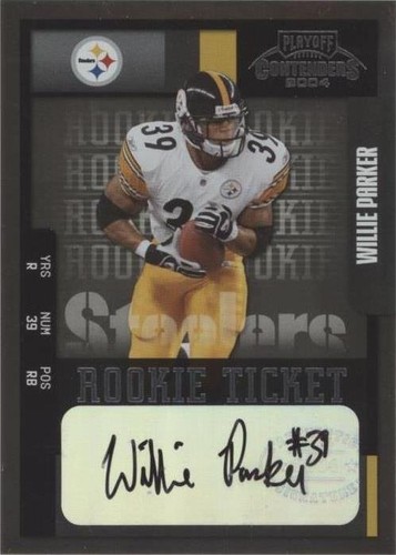 2004 Playoff Contenders Willie Parker #188