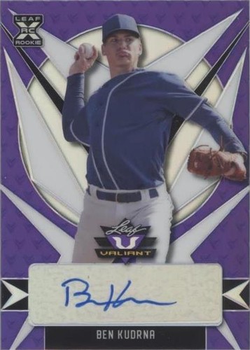 2021 Leaf Valiant - Ben Kudrna #BA-BK1