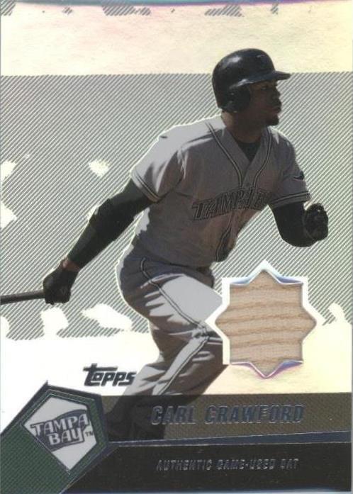 2004 Topps Clubhouse Collection - Carl Crawford #CCR