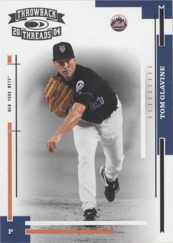 2004 Donruss Throwback Threads - Tom Glavine #129
