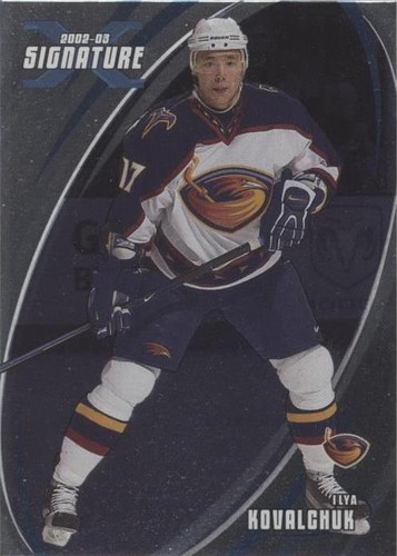 2002-03 In the Game Be A Player Signature Series - Ilya Kovalchuk #039