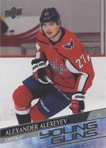 2020-21 Upper Deck - Alexander Alexeyev #203