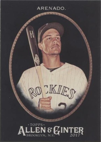 2017 Topps Allen & Ginter's X - Nolan Arenado #137