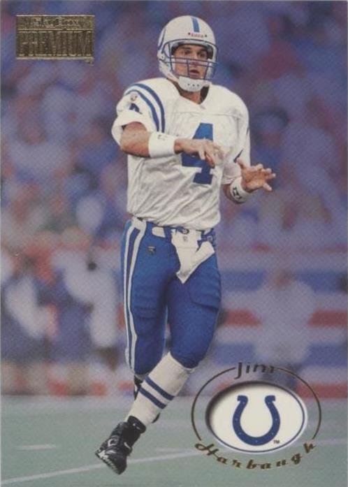 1996 Skybox Premium Jim Harbaugh #76