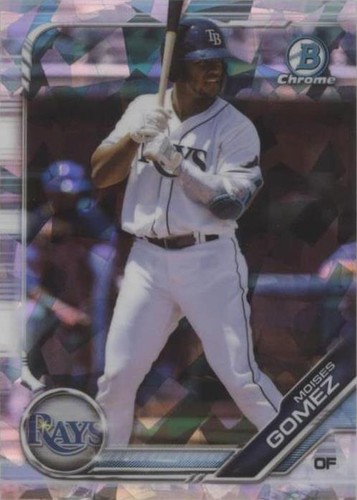 2019 Bowman Chrome Draft Sapphire Edition - Moises Gomez #BDC-143