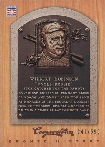 2012 Panini Cooperstown - Wilbert Robinson #73