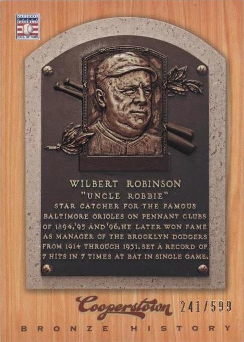 2012 Panini Cooperstown - Wilbert Robinson #73