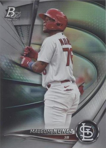 2022 Bowman Platinum - Malcom Nunez #TOP-58