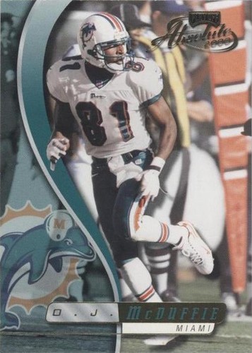 2000 Playoff Absolute O.J. McDuffie #81