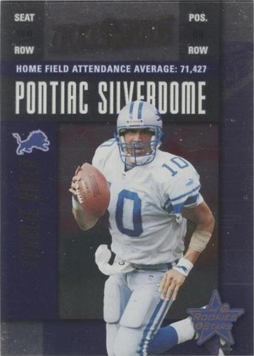 1999 Leaf Rookies & Stars Charlie Batch Herman Moore #TM-11