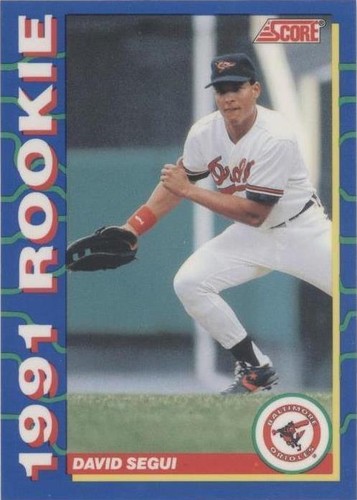 1991 Score Rookies - David Segui #31