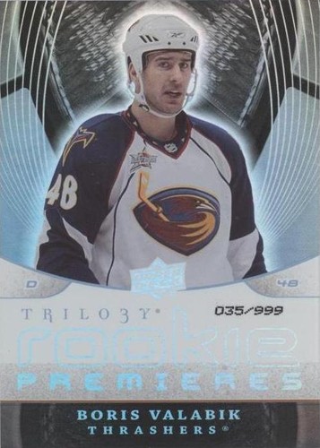2008-09 Upper Deck Trilogy - Boris Valabik #159