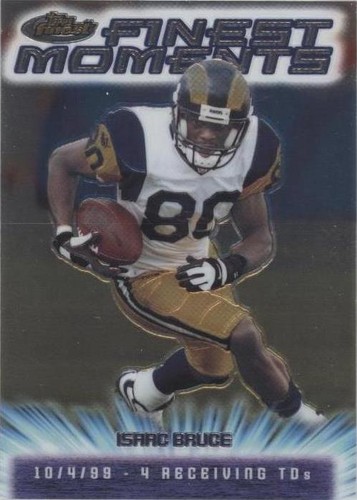 2000 Topps Finest Isaac Bruce #FM8