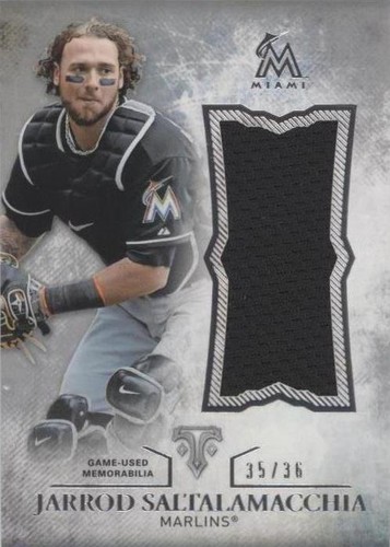 2015 Topps Triple Threads - Jarrod Saltalamacchia #UJR-JSL