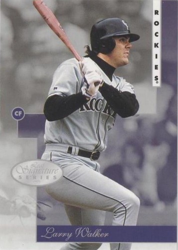 1996 Leaf Signature Series - Larry Walker #77