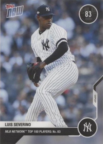 2020 Topps Now MLB Network Top 100 Players - Luis Severino #MN83