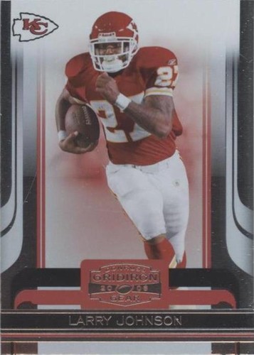 2006 Donruss Gridiron Gear Larry Johnson #52