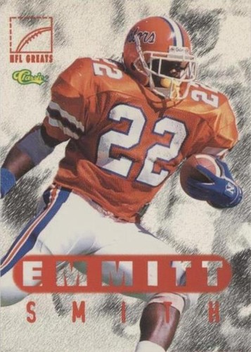 1996 Classic NFL Rookies Emmitt Smith #75