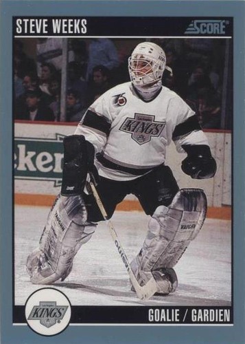 1992-93 Score Canadian - Steve Weeks #547