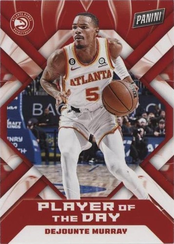 2022-23 Panini Player of the Day - Dejounte Murray #11