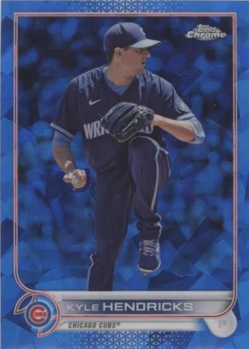 2022 Topps Chrome Sapphire Edition - Kyle Hendricks #168