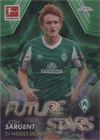 2020-21 Topps Chrome Bundesliga Sapphire Edition Josh Sargent #FS-JS