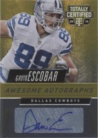 2014 Panini Totally Certified Gavin Escobar #AA-GE