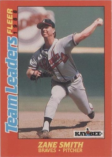 1988 Fleer Kay Bee Toys Team Leaders - Zane Smith #39