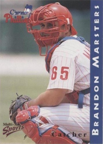 1998 Multi-Ad Sports Clearwater Phillies - Brandon Marsters #14
