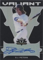 2018 Leaf Valiant - D.J. Peters #BA-DJP