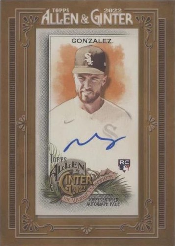 2022 Topps Allen & Ginter - Romy Gonzalez #MA-RG