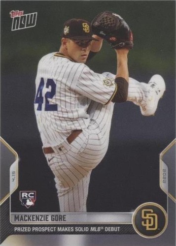 2022 Topps Now - MacKenzie Gore #60
