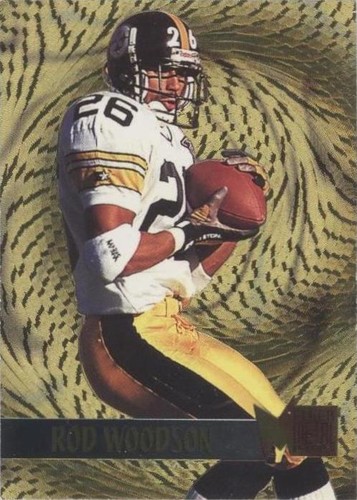 1995 Fleer Metal Rod Woodson #17