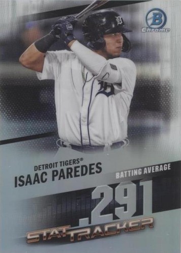 2020 Bowman Chrome - Isaac Paredes #ST-21
