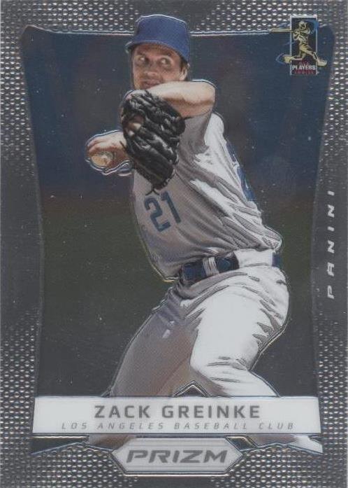 Panini Prizm 2012 - Zack Greinke #82
