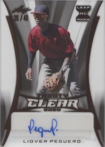 2020 Leaf Trinity - Liover Peguero #CA-LP1