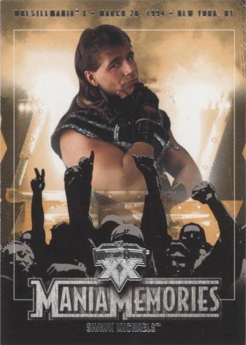2004 Fleer WWE Wrestlemania XX - Shawn Michaels #76