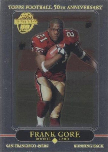 2010 Topps Chrome Frank Gore #418