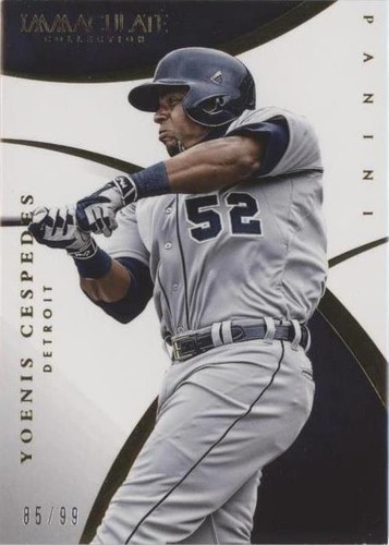 2015 Panini Immaculate Collection - Yoenis Cespedes #46