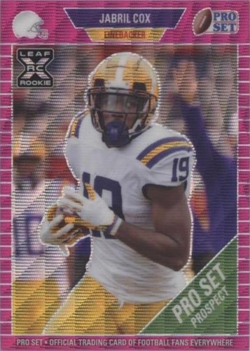 2021 Leaf Pro Set Metal Jabril Cox #33