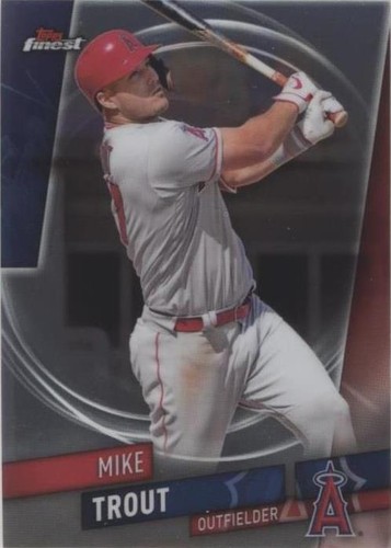2019 Topps Finest - Mike Trout #25