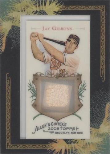 2008 Topps Allen & Ginter's - Jay Gibbons #AGR-JG