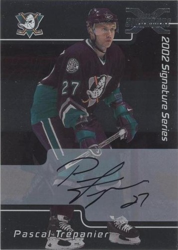 2002-03 In the Game Be A Player Signature Series - Pascal Trepanier #087