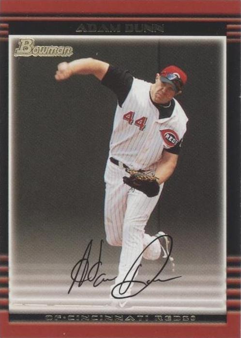 Bowman 2002 - Adam Dunn #1