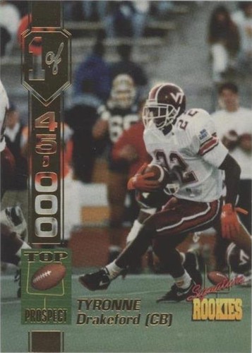 1994 Signature Rookies Tyronne Drakeford #16