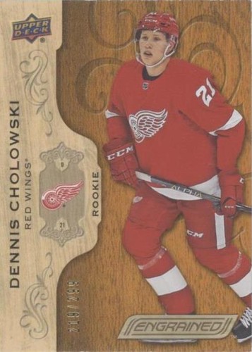 2018-19 Upper Deck Engrained - Dennis Cholowski #86