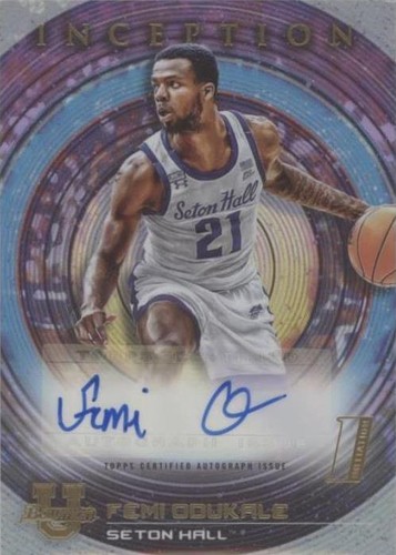 2022-23 Bowman Inception University - Femi Odukale #BIA-FOE