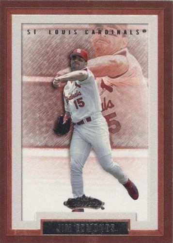 2002 Fleer Showcase - Jim Edmonds #46